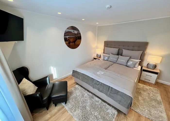 Haus-Holiday Walkenried 2 Design-Ferienwohnungen All-In-Preis Harz Appartement *